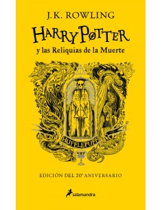 HARRY POTTER Y LAS RELIQUIAS DE LA MUERTE EDICION HUFFLEPUFF DEL 20º ANIVERSARI